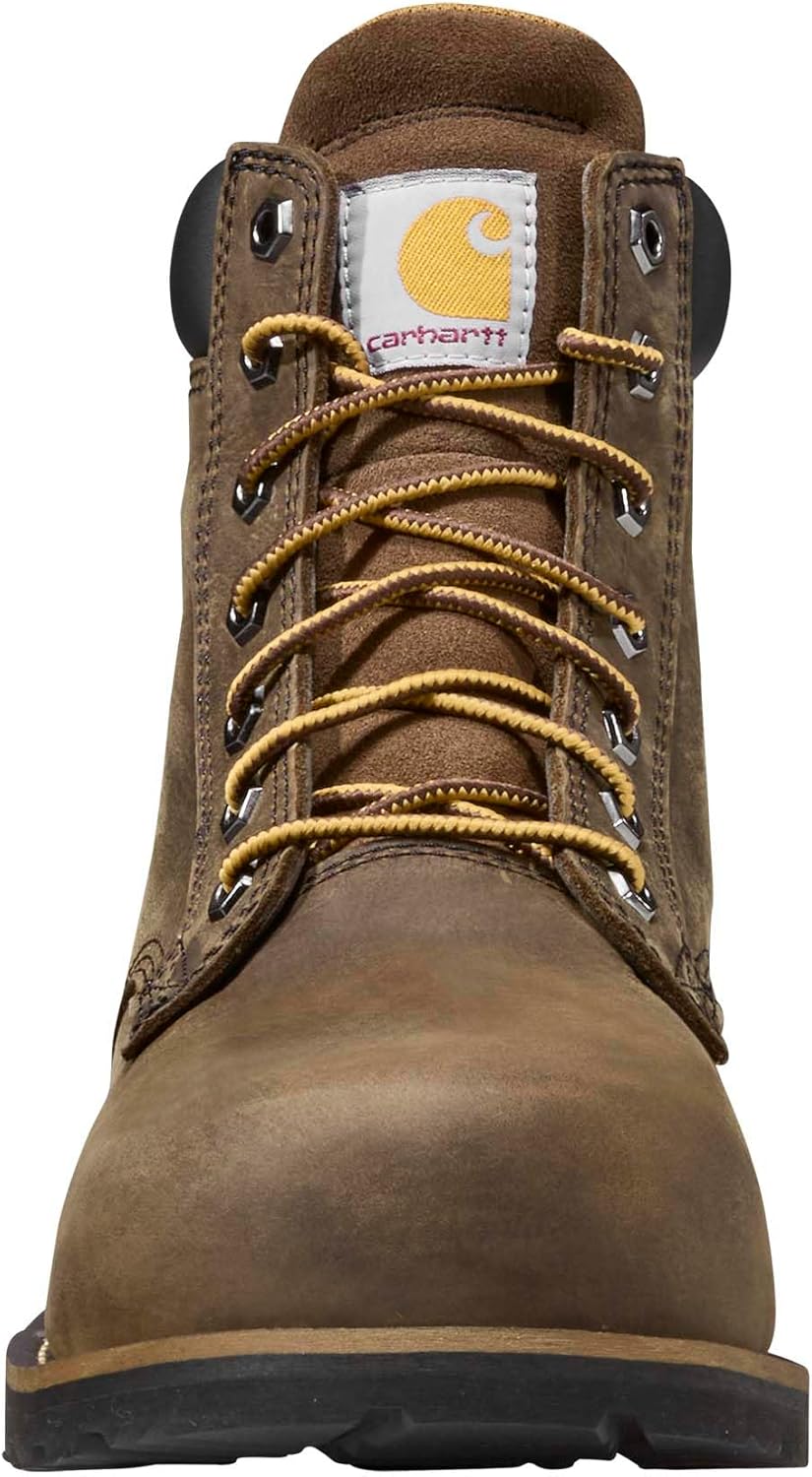 Мужские ботинки Carhartt Frontier 6 с водоотталкивающей защитой и композитным носком, коричневый — фото 4