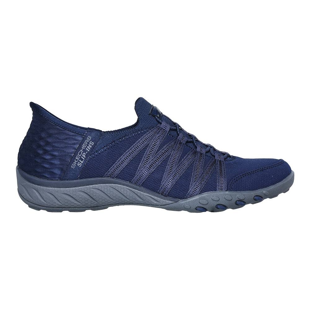 Женская обувь Skechers Hands Free Slip-ins Relaxed Fit Breathe Easy Roll With Me, цвет Taupe — фото 2