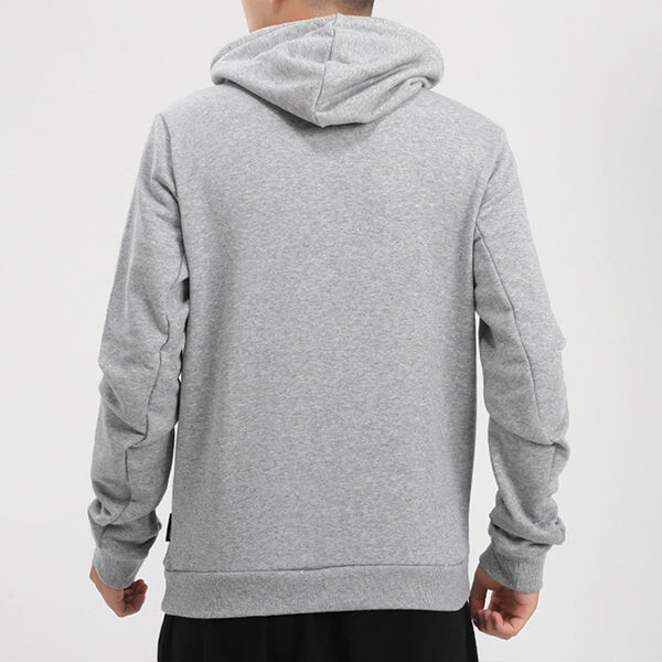 Толстовка casual sports hooded sweater men grey Adidas, серый — фото 4