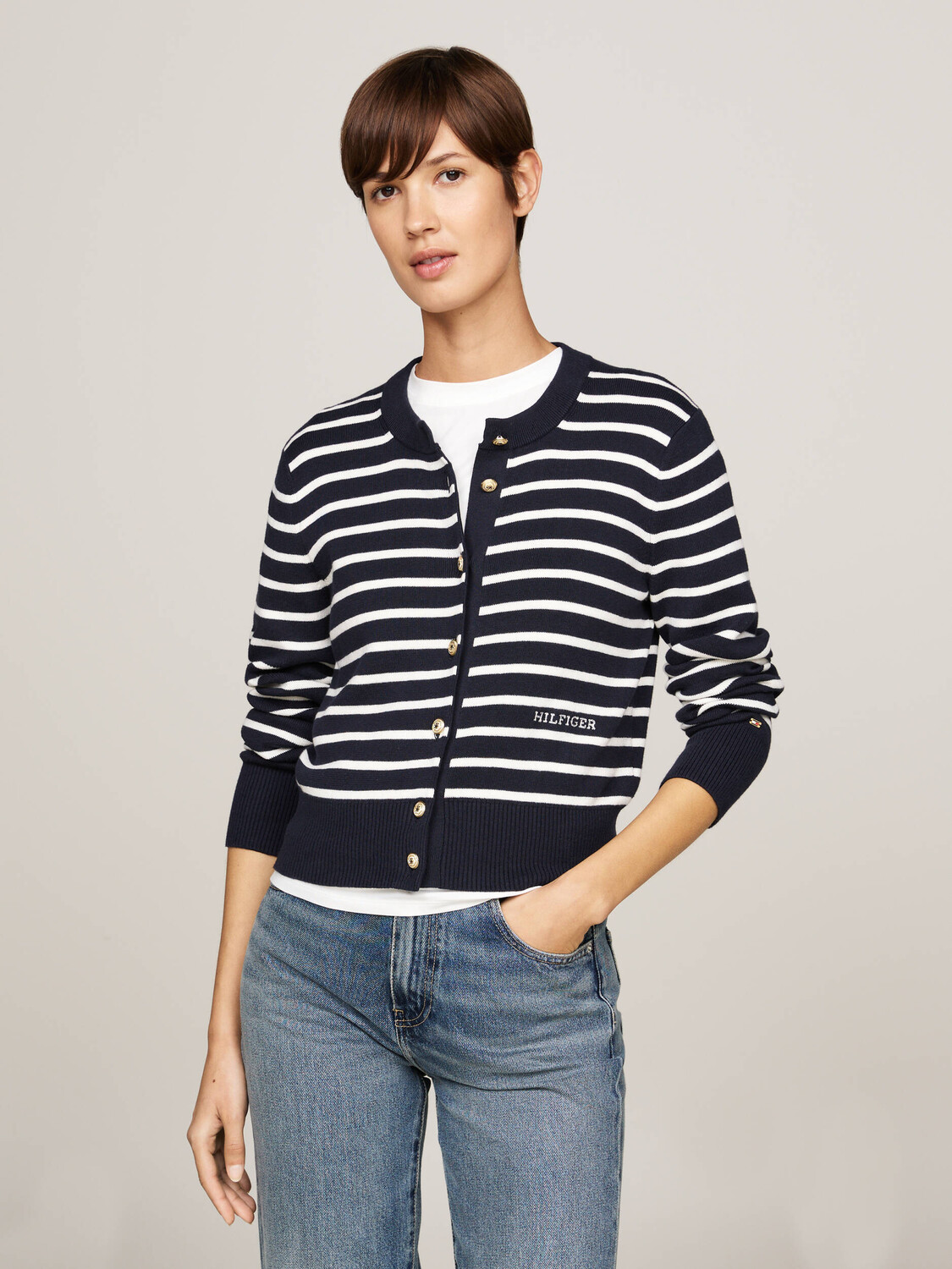 

Свитер Tommy Hilfiger Regular Fit, темно-синий
