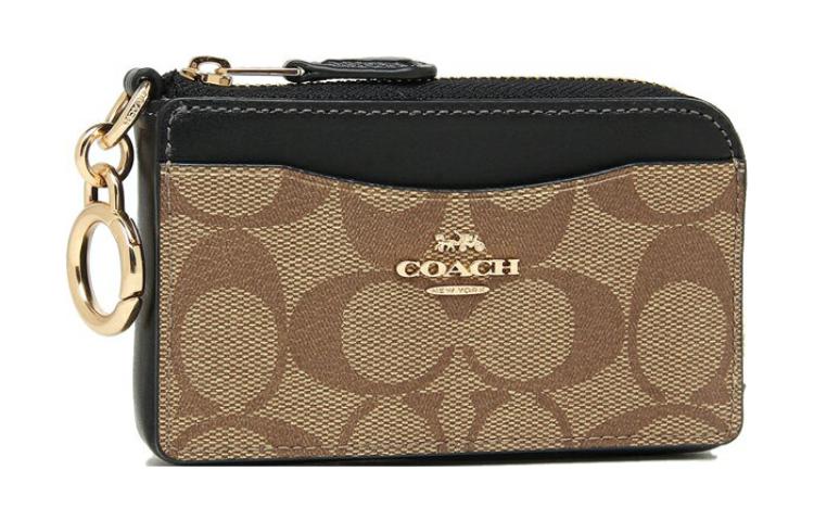 

COACH Кожаный визитник мужской хаки