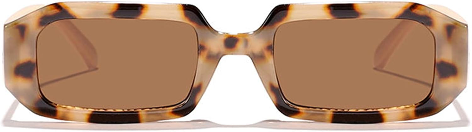 

Солнцезащитные очки Helena 2025 в стиле ретро, ​​квадратные, женские, с леопардовым принтом, зеленые, с градиентным переходом цвета, защита от УФ-излучения UV400, стильные мужские панк-очки, C5