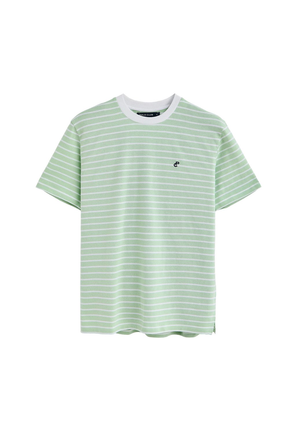 

Футболка с принтом STRIPES SHORT SLEEVE CREWNECK M SS RF UN KEANU Polo Club, зеленый