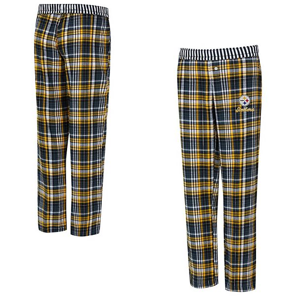

Женские брюки concepts sport black pittsburgh steelers laney plaid tri-blend Unbranded