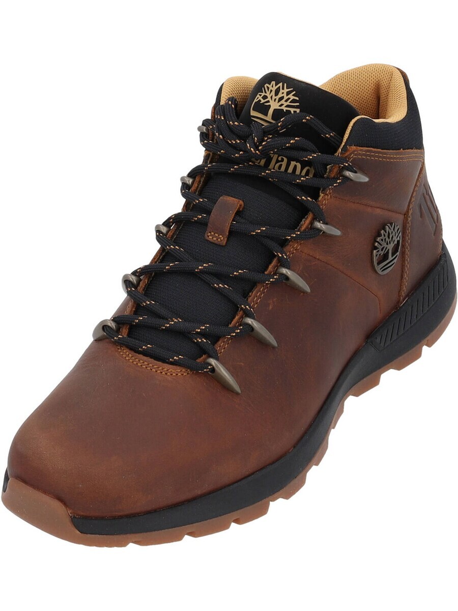 Мужские ботинки Timberland Lace-Up с логотипом, темно-коричневый — фото 2