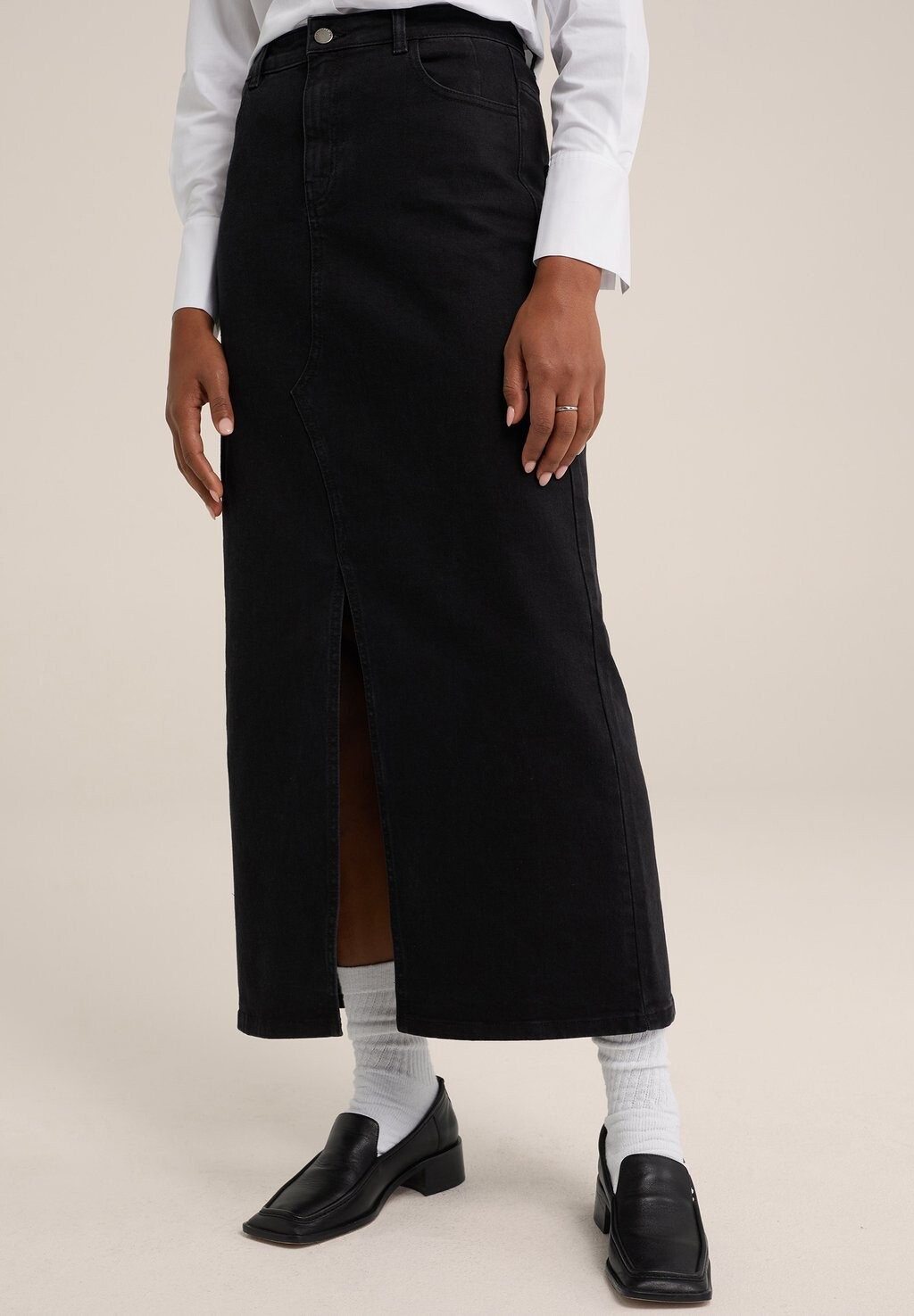 

Джинсовая юбка Blue Ridge WE Fashion, черная