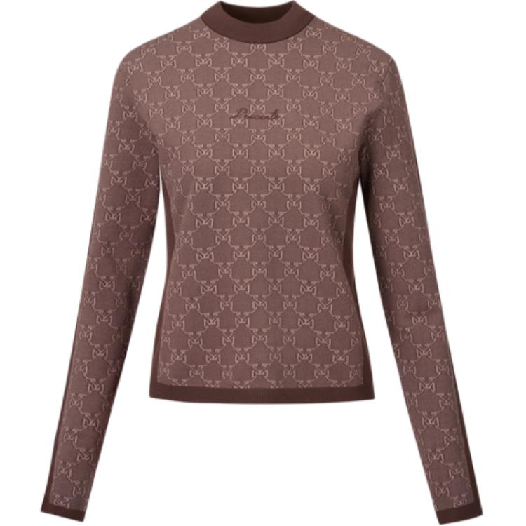 

Вязаная одежда в лыжном стиле для женщин Descente, do-темный оранжевый