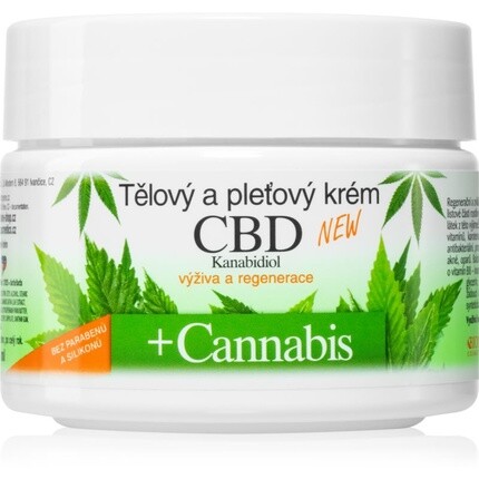 

Bione Cosmetics Питательный крем для лица и тела Cannabis CBD - 260 мл