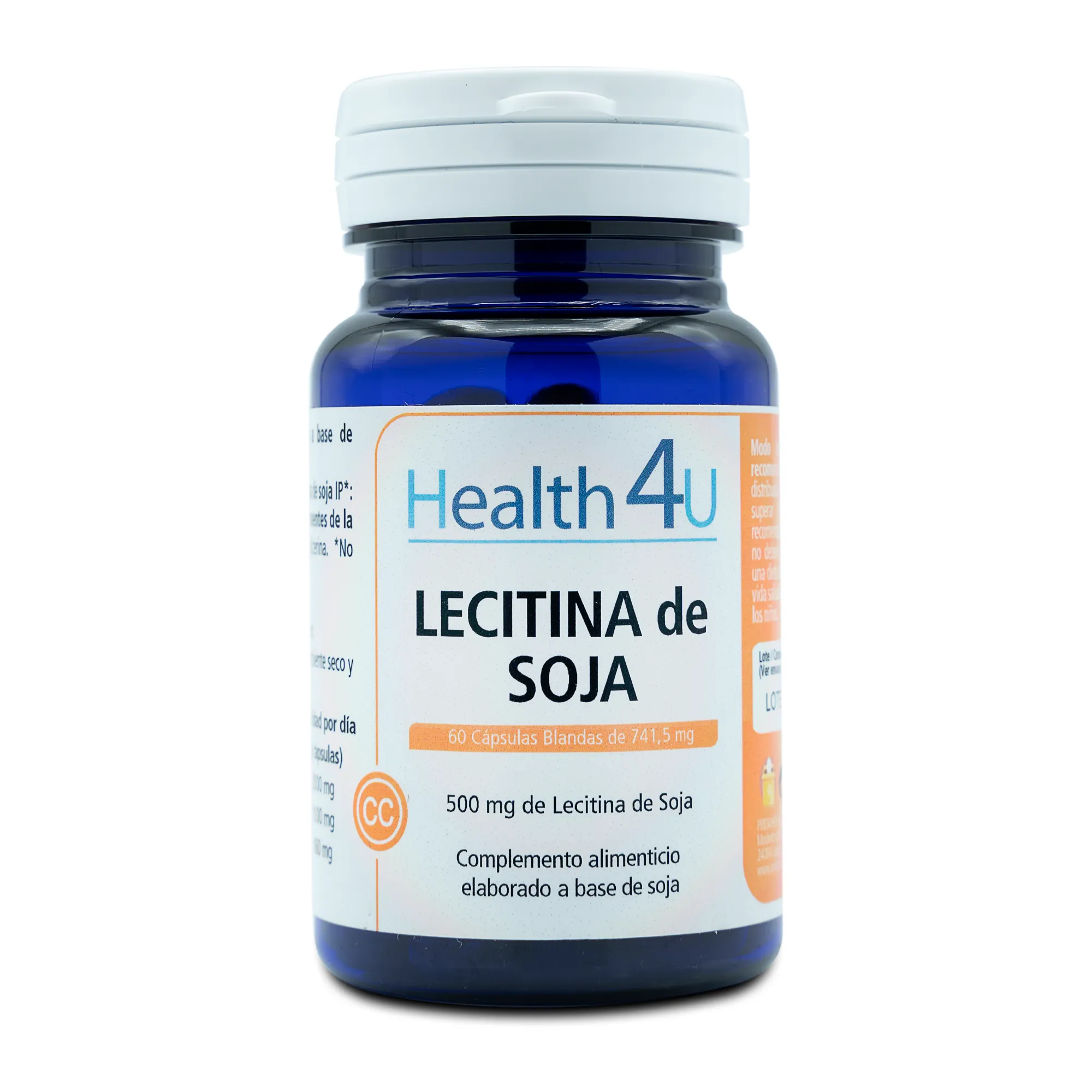 

Избыток холестерина Lecitina De Soja H4U, 60 UD