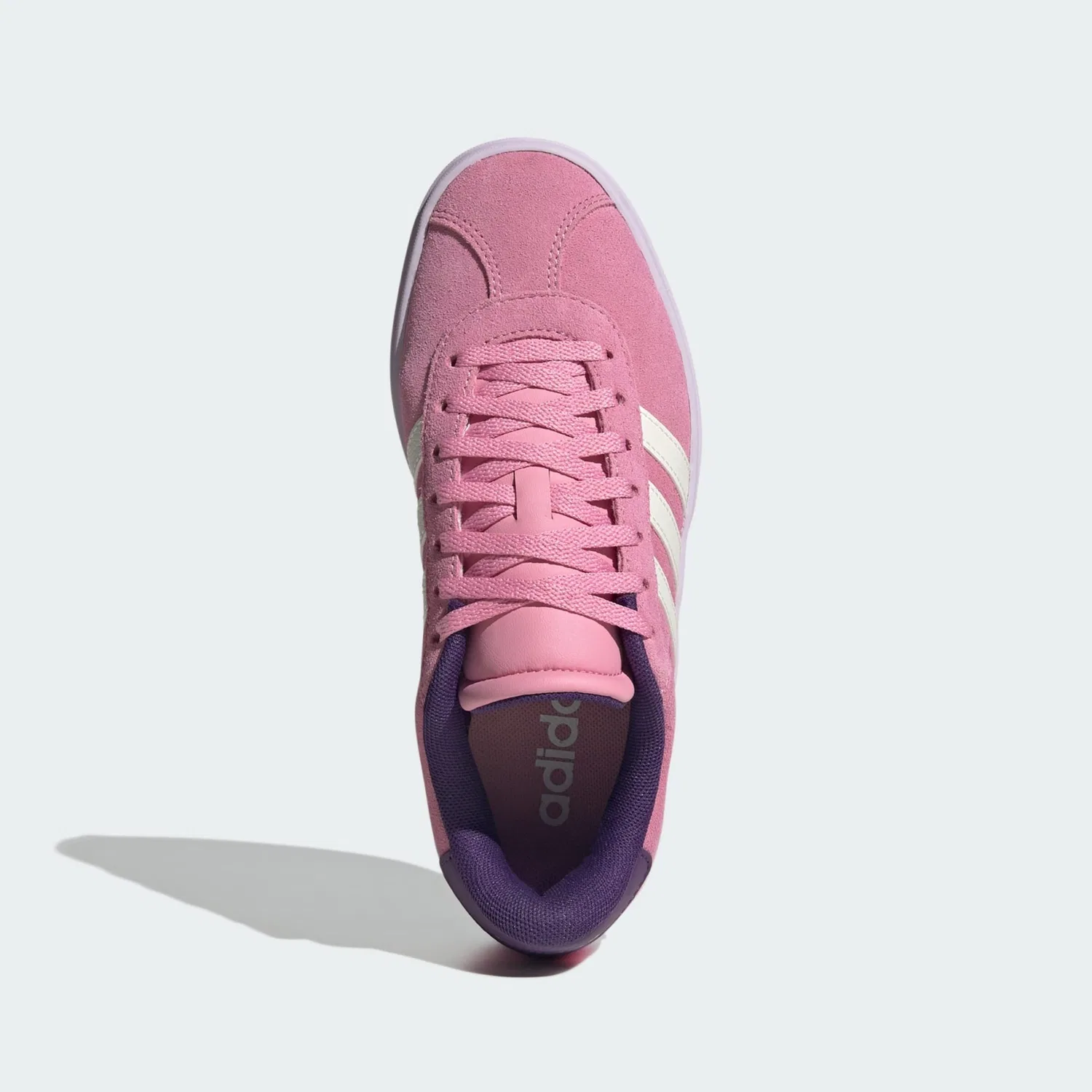 Кроссовки Adidas Sportswear VL Court Bold в цвете Eosin — фото 3