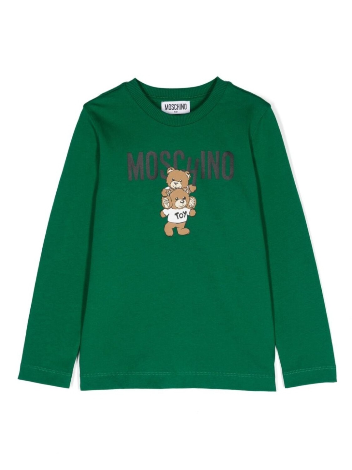 

Moschino Kids футболка с принтом Teddy Bear, зеленый