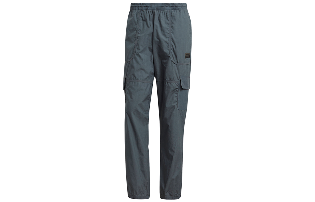 Футболка FASHION TP Спортивные брюки Мужские Тёмно-голубые Adidas Originals — фото 2