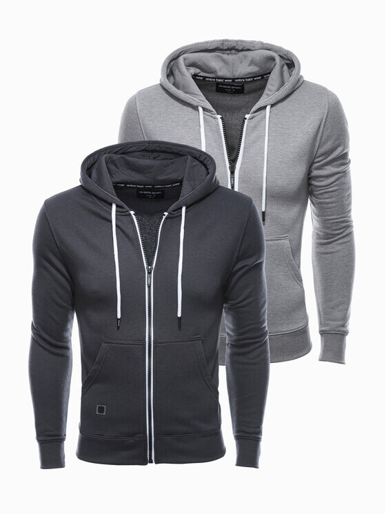 

Толстовка regular fit Ombre, серый