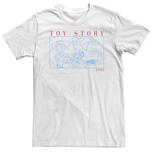 

Футболка Big & Tall Toy Story с групповым фото друзей Disney / Pixar