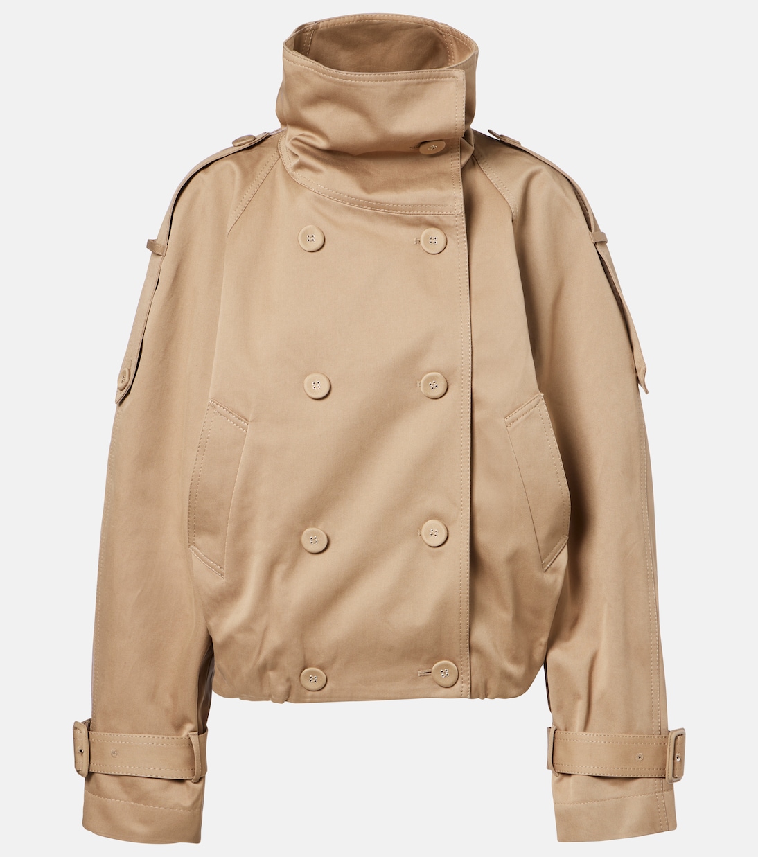 

Куртка из хлопкового твила Acne Studios, Mud Beige