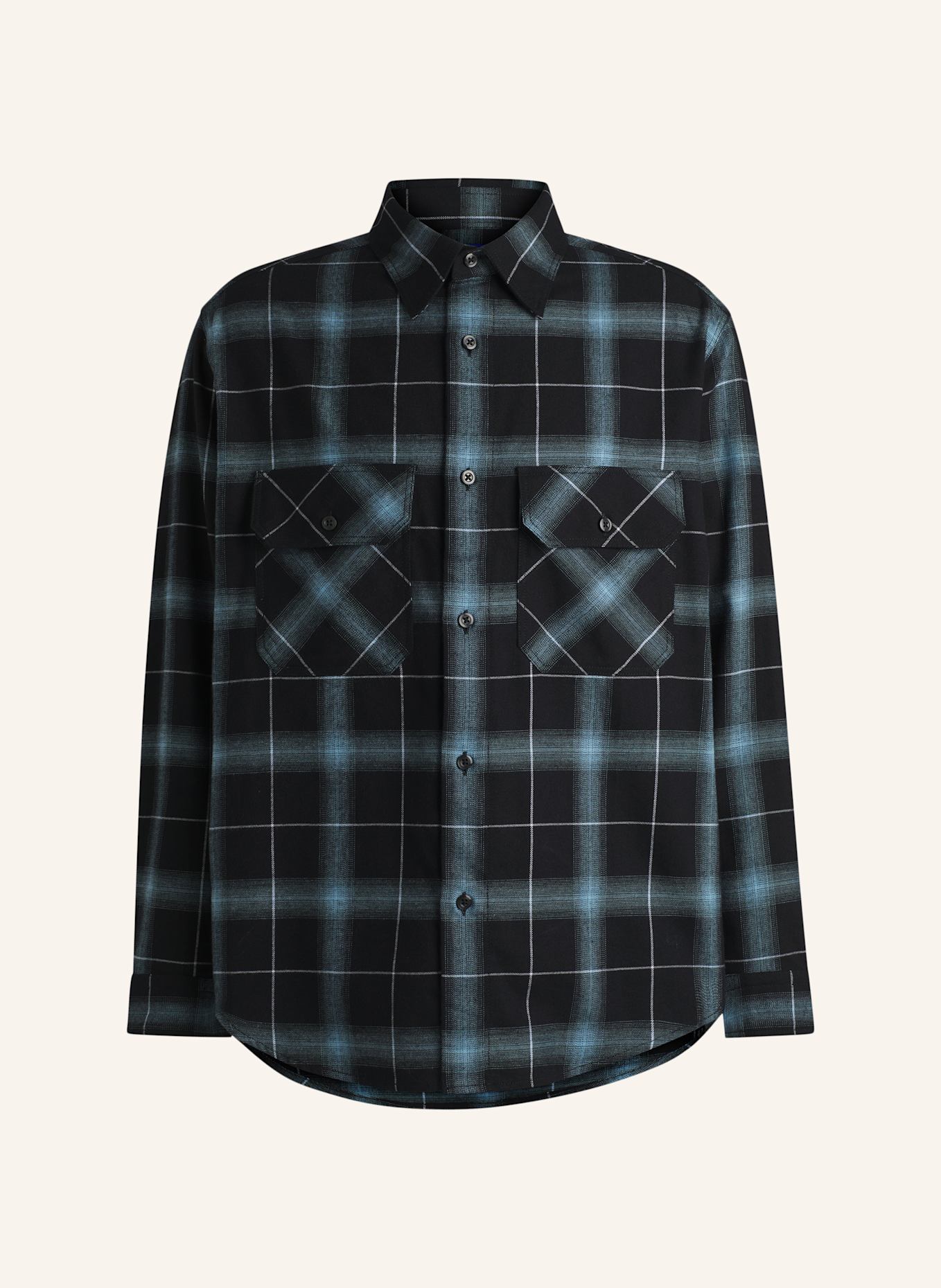

Повседневная рубашка ebolt oversize fit Hugo, черный