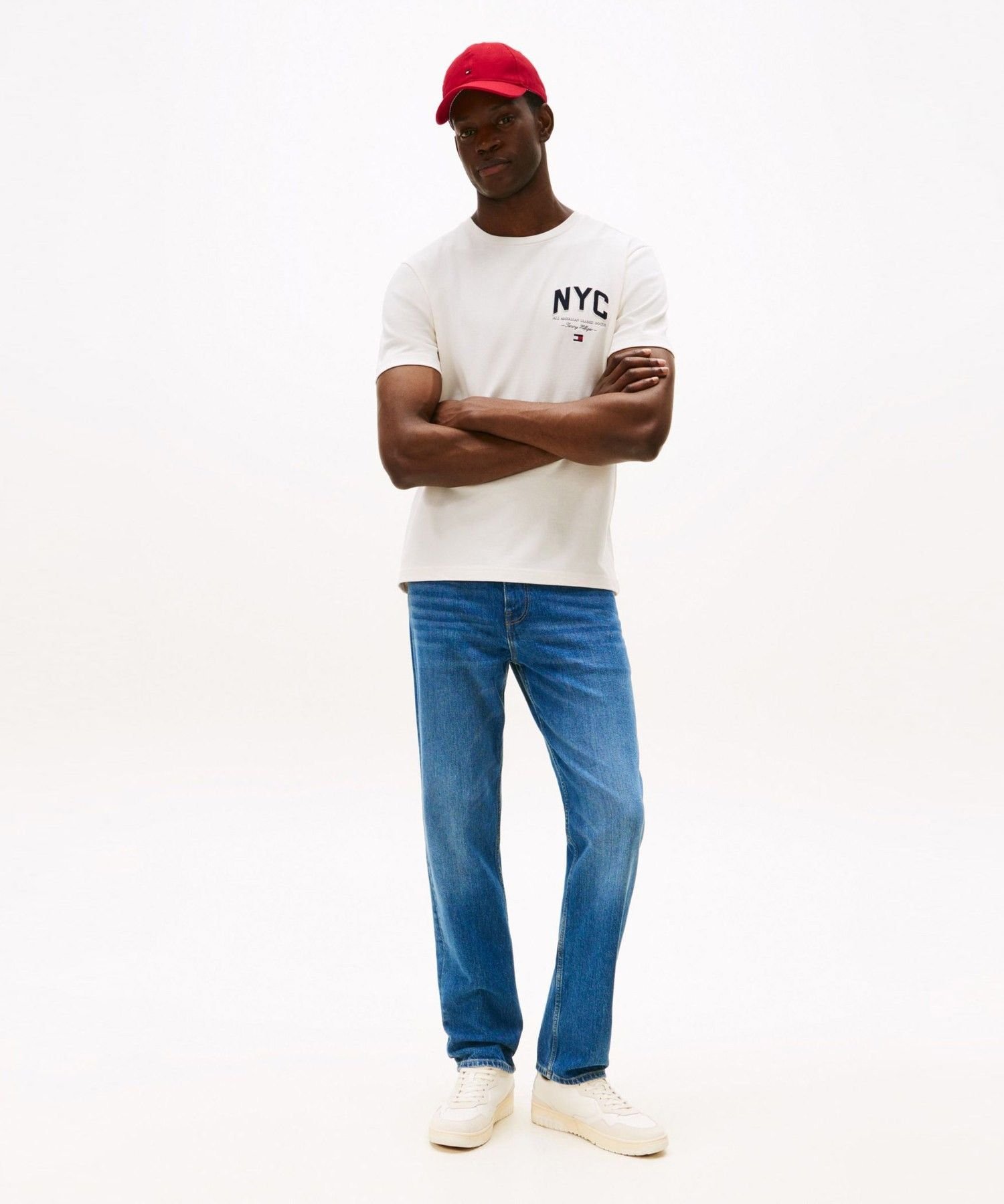 Футболка Hilfiger Script TOMMY HILFIGER, Blue DS9 — фото 4