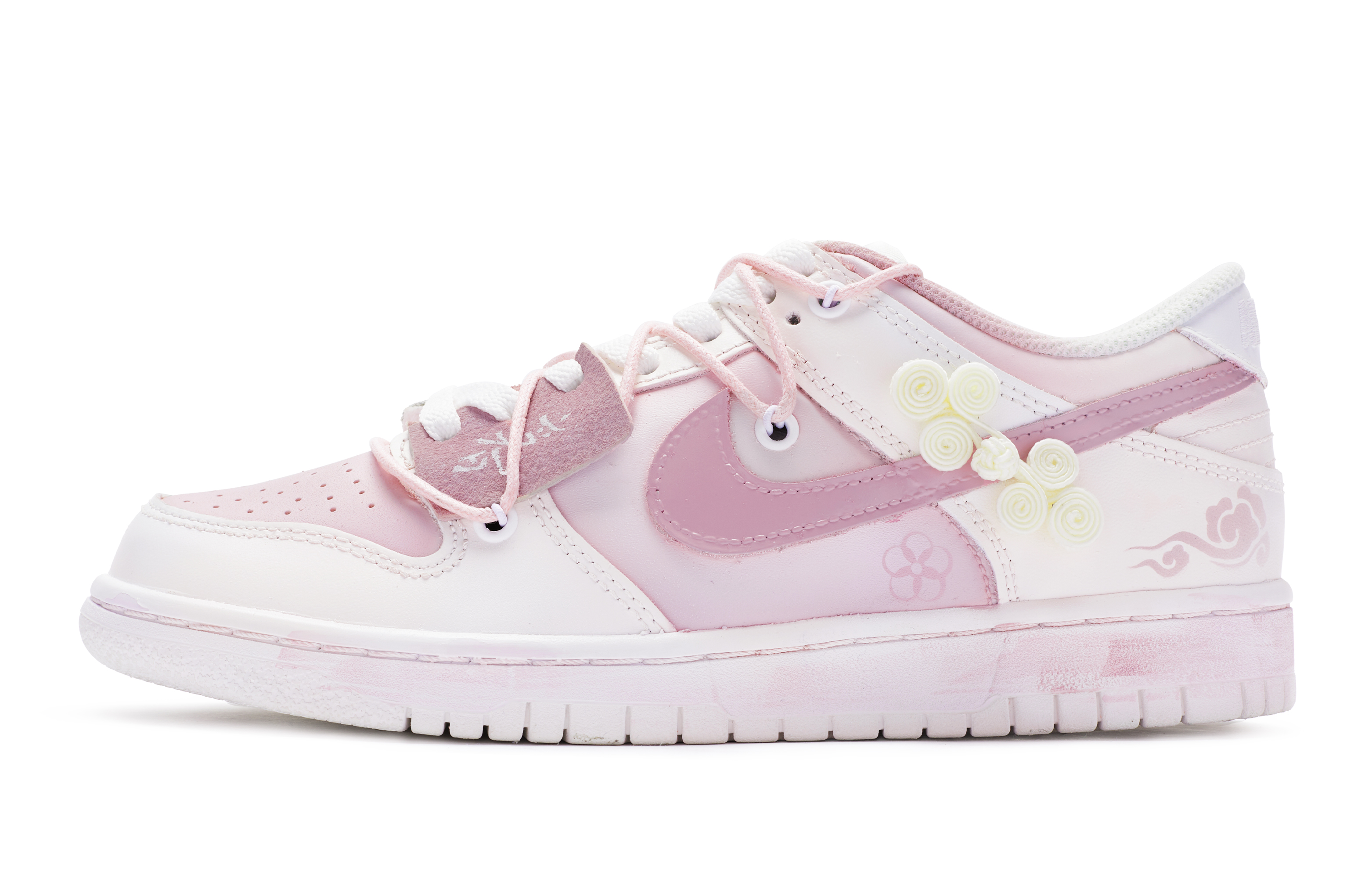 

Кроссовки Nike Dunk Skateboard Shoes Women's Low-Top Pink