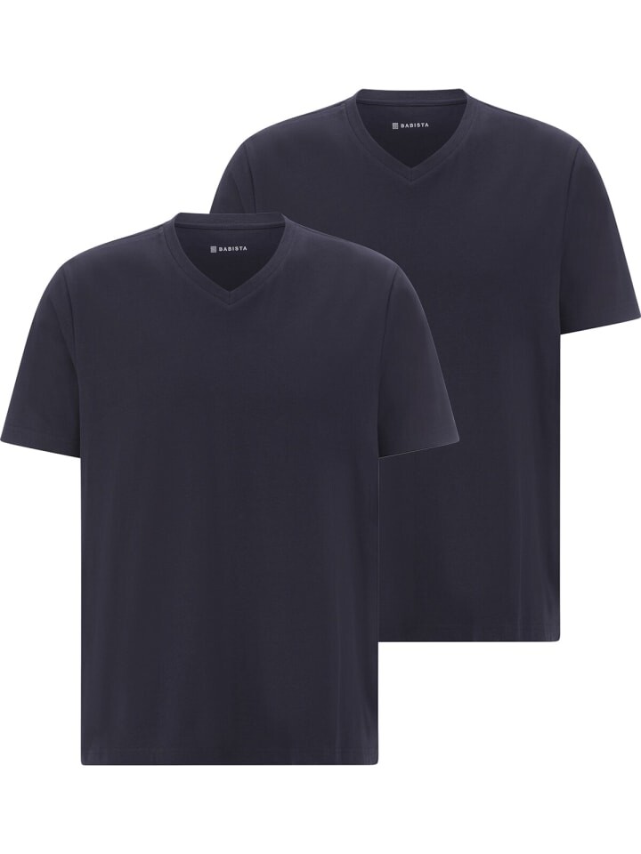 

Футболка BABISTA Doppelpack T-Shirt BELLATORRO, темно-синий