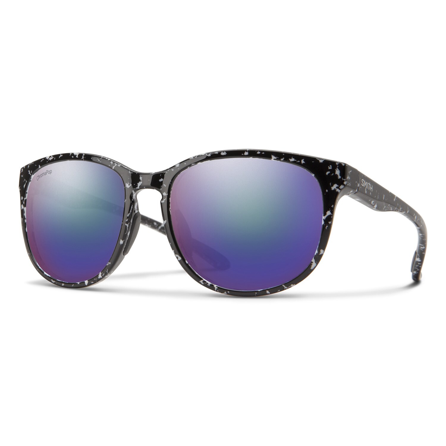 

Солнцезащитные очки Smith Lake Shasta, цвет Black Marble/ChromaPop Polarized Violet Mirror