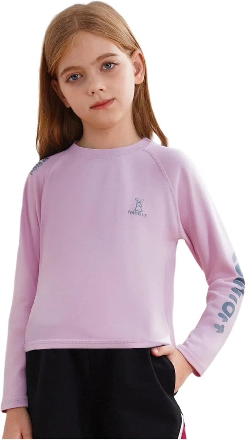 Детская футболка с длинным рукавом Fldy, Light Purple