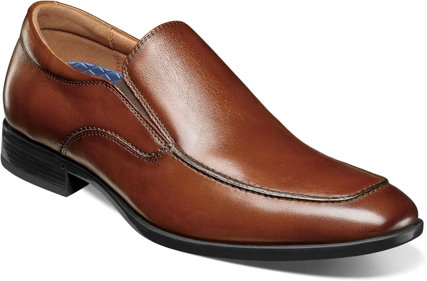 Мужские венецианские лоферы Florsheim Zaffiro Moc Toe, Cognac