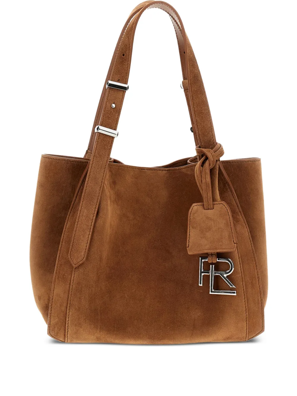 

Сумка-тоут с пряжкой Ralph Lauren Collection, коричневый