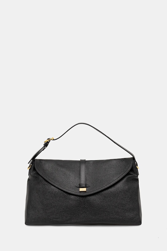 

Кожаная сумка Pollini, черный