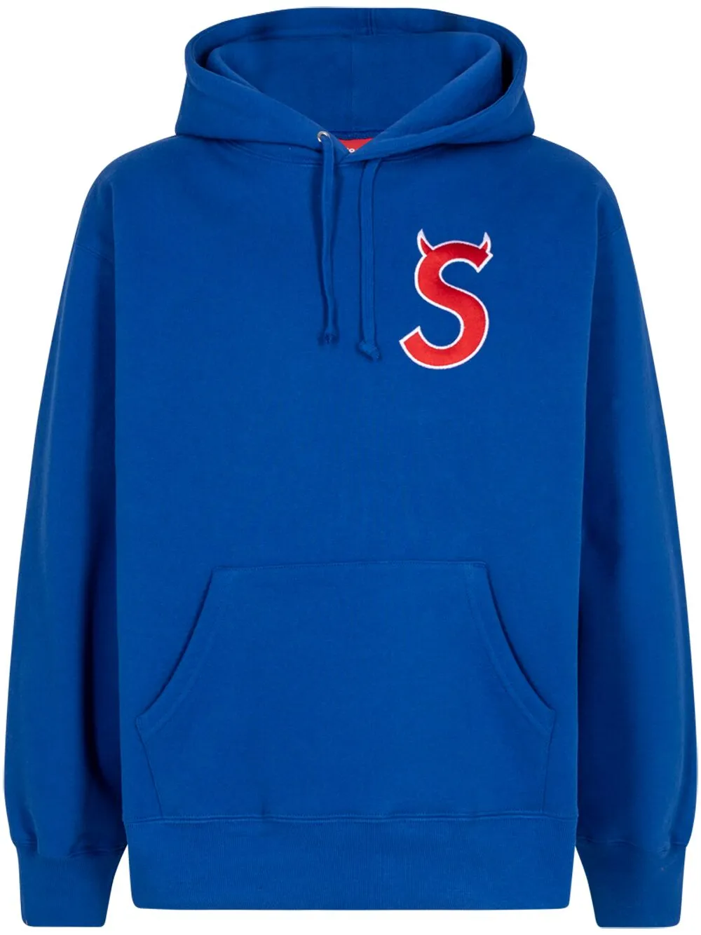 

Худи с логотипом Supreme, синий