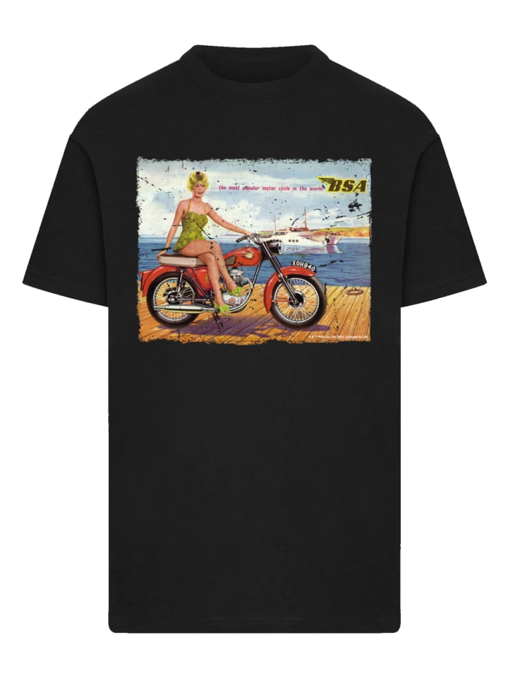 

Футболка BSA C15 Star 1962 Motorcycle Dockside Ad черного цвета F4NT4STIC, Черный, Футболка BSA C15 Star 1962 Motorcycle Dockside Ad черного цвета F4NT4STIC