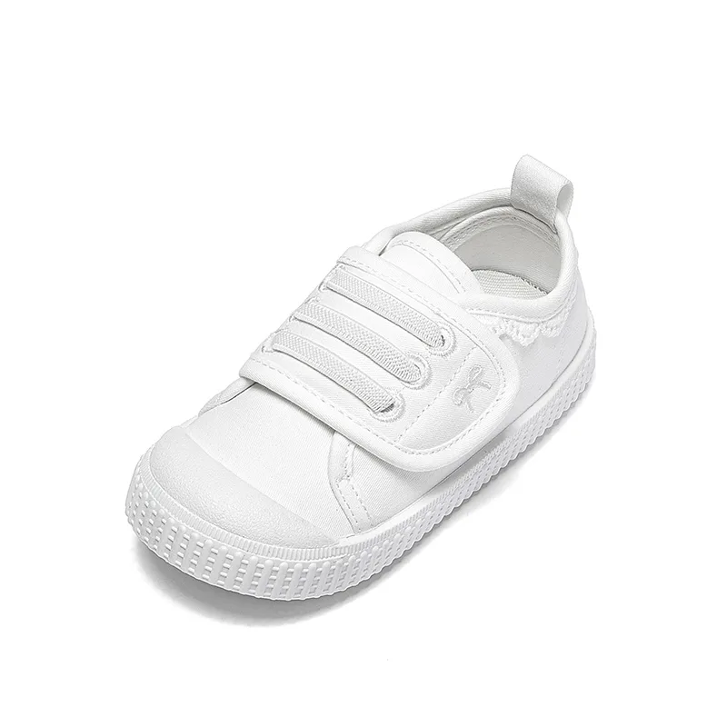 Детские кеды canvas для детей 3-7 лет Snoffy, Mist White — фото 4