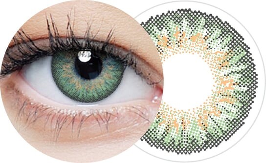 

Дневные зеленые корректирующие линзы -3,50 Clearlab, Clearcolor, 1-, зеленый