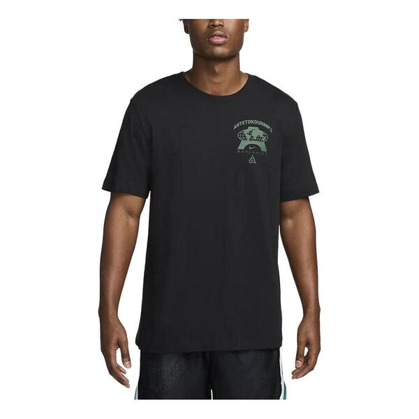 

Футболка баскетбольная футболка яннис м90 Nike, черный