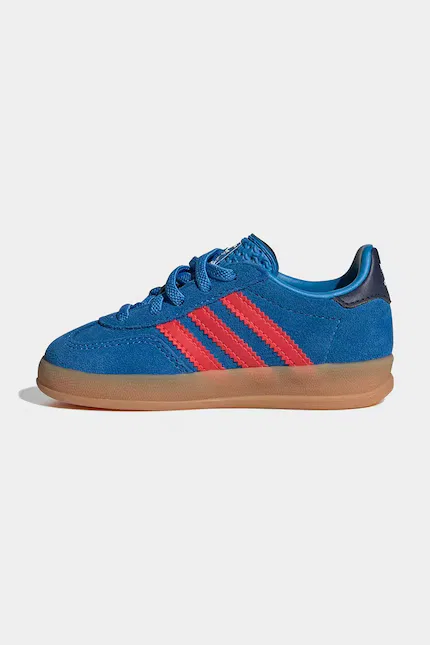 Кроссовки Gazelle Indoor Adidas Originals, синий — фото 4