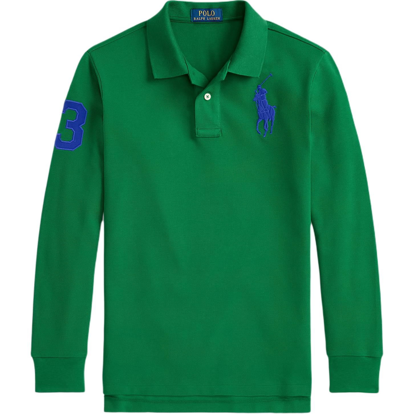 

Футболка поло для подростков Polo Ralph Lauren, sports зеленый