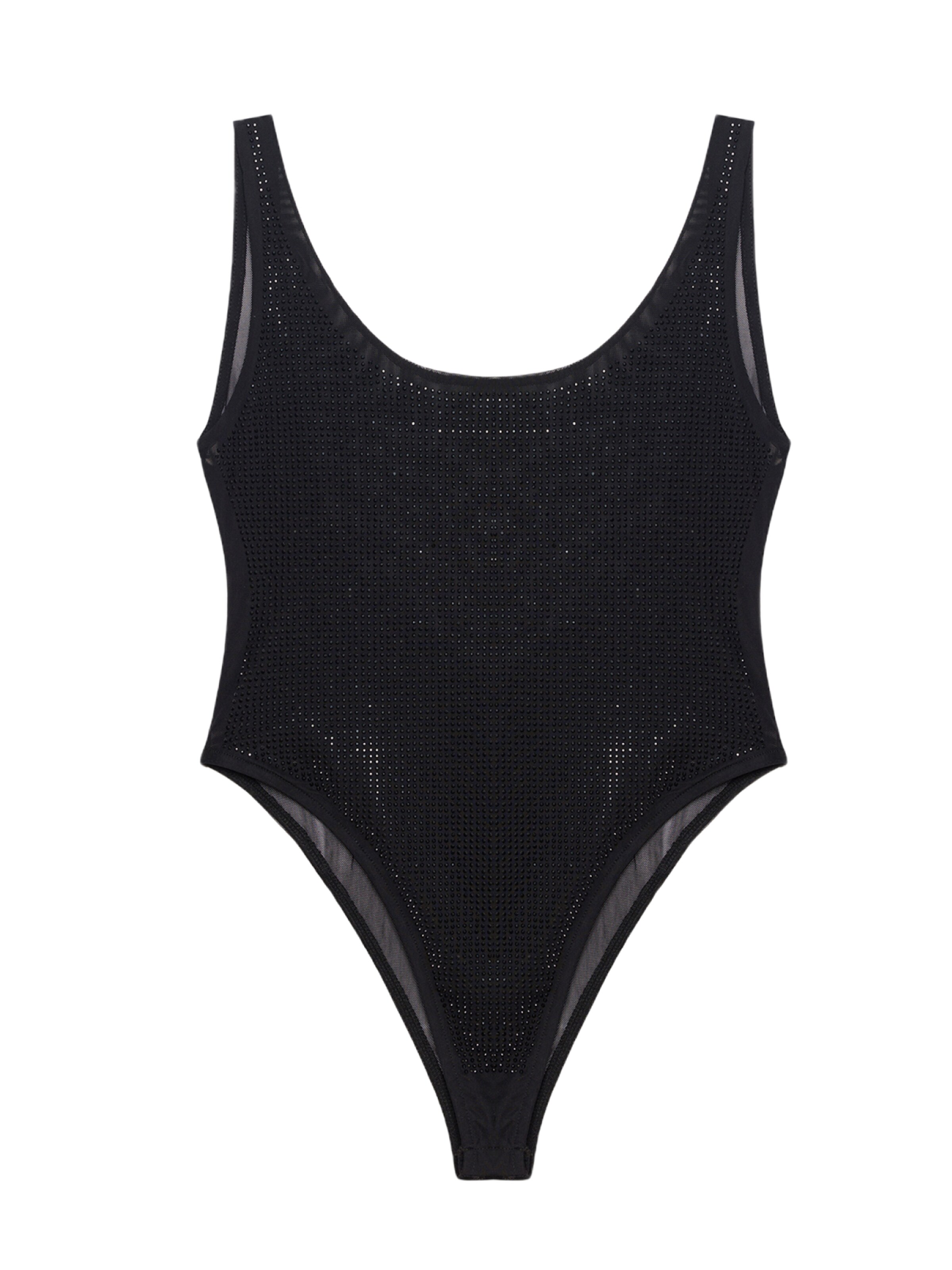 

No Matter What Боди-бралетт в черном цвете