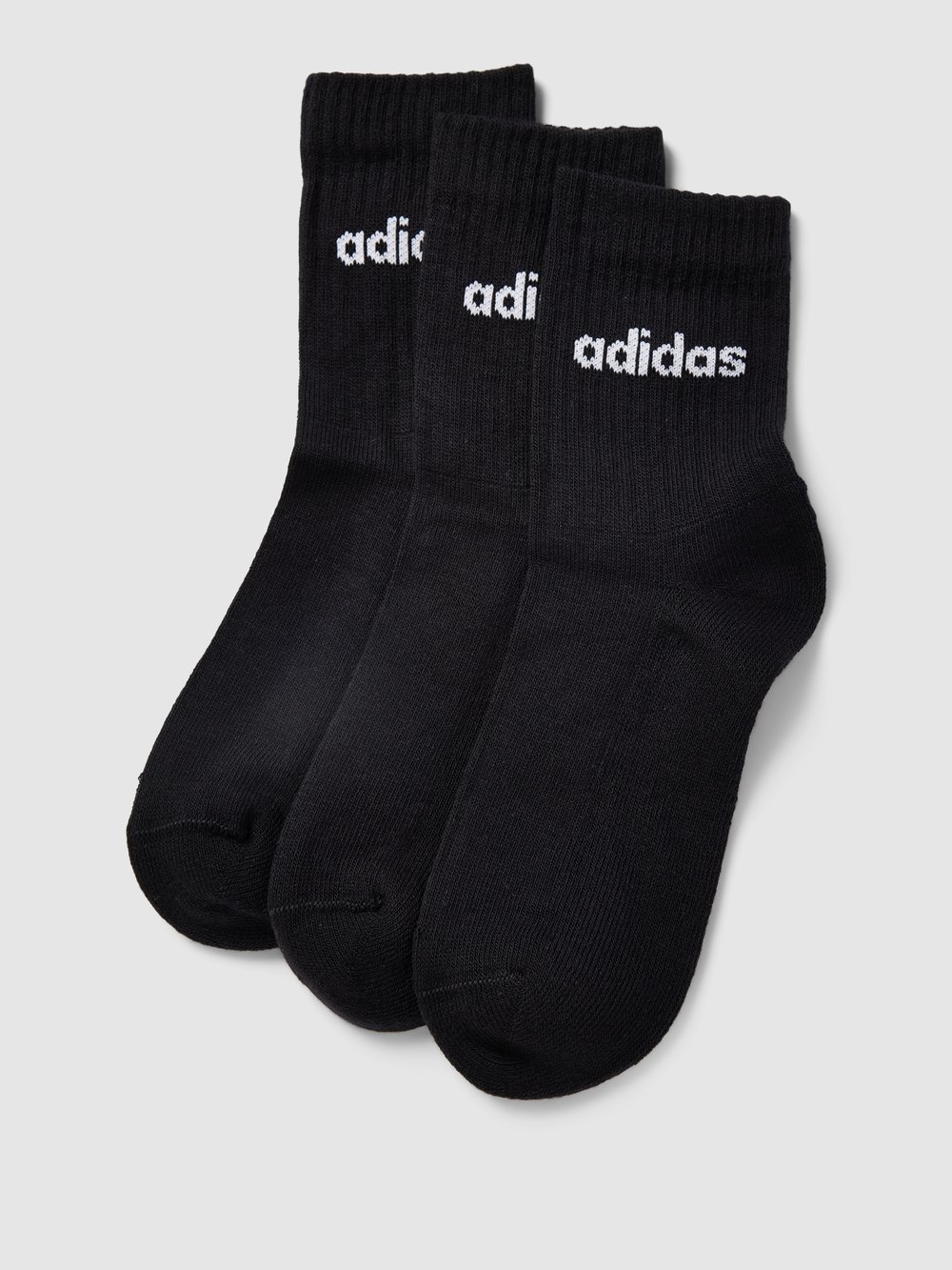 

Носки с пришитыми этикетками в упаковке по 3 шт ADIDAS SPORTSWEAR, черный