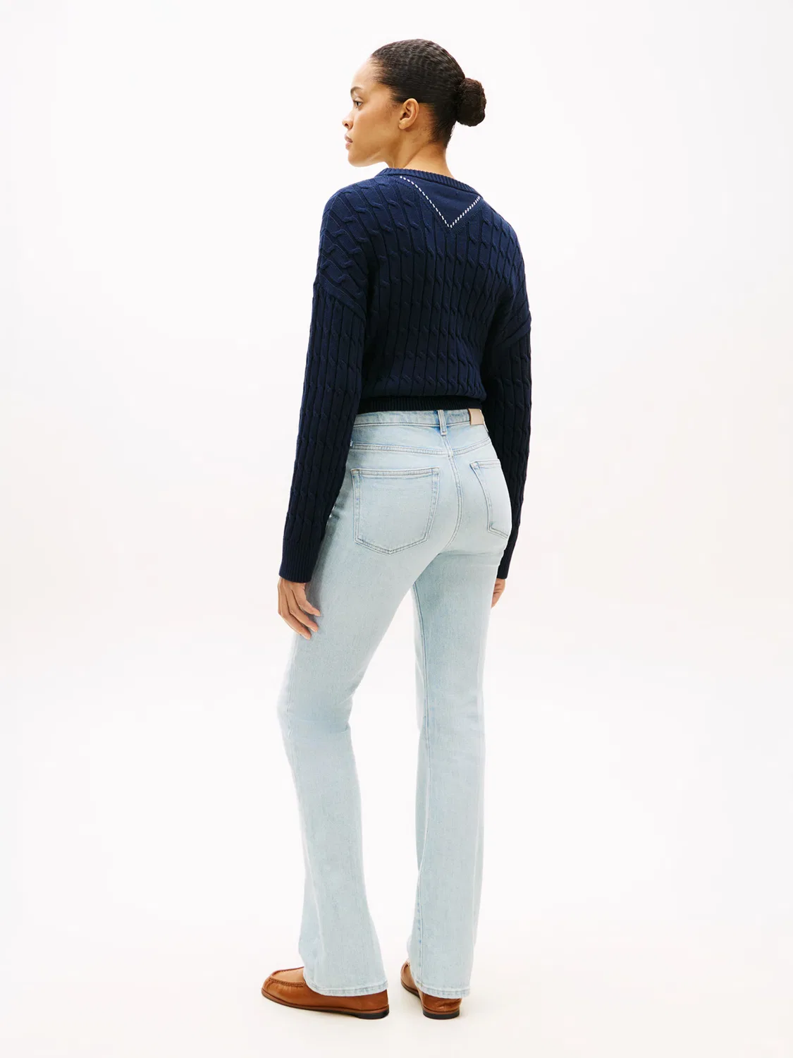Джинсы-клеш 'TAM' Tommy Hilfiger, Pastel Blue — фото 4