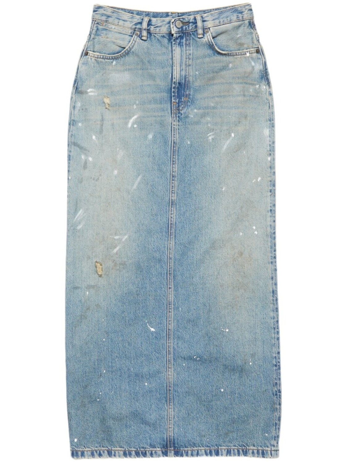 

Acne Studios джинсовая юбка макси, синий
