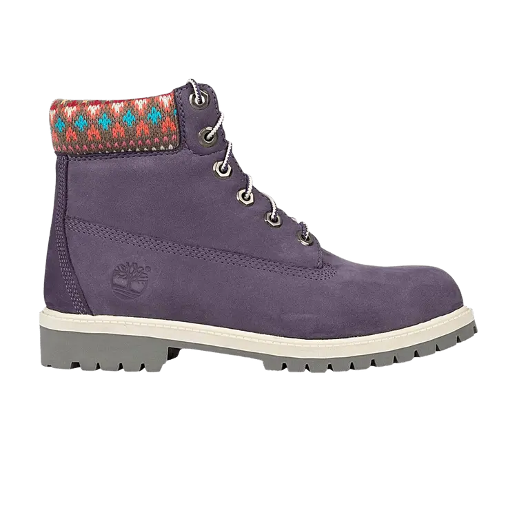 

Ботинки Timberland 6 Inch Premium Boot Youth 'Purple Sweater', фиолетовый