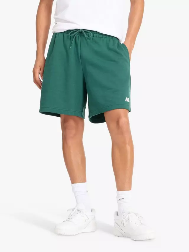 

Шорты New Balance New Balanace Cotton Logo, темно-зеленый