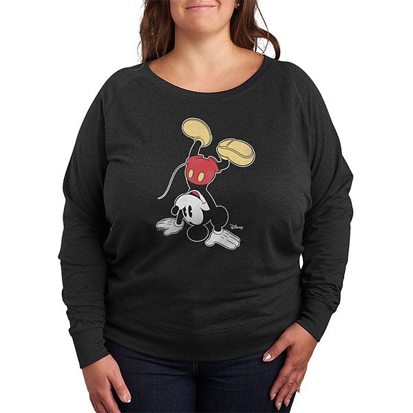 

Футболка с длинным рукавом French terry с принтом Микки Мауса в стойке на руках Plus size Disney, Heather Charcoal, Черный, Футболка с длинным рукавом French terry с принтом Микки Мауса в стойке на руках Plus size Disney, Heather Charcoal