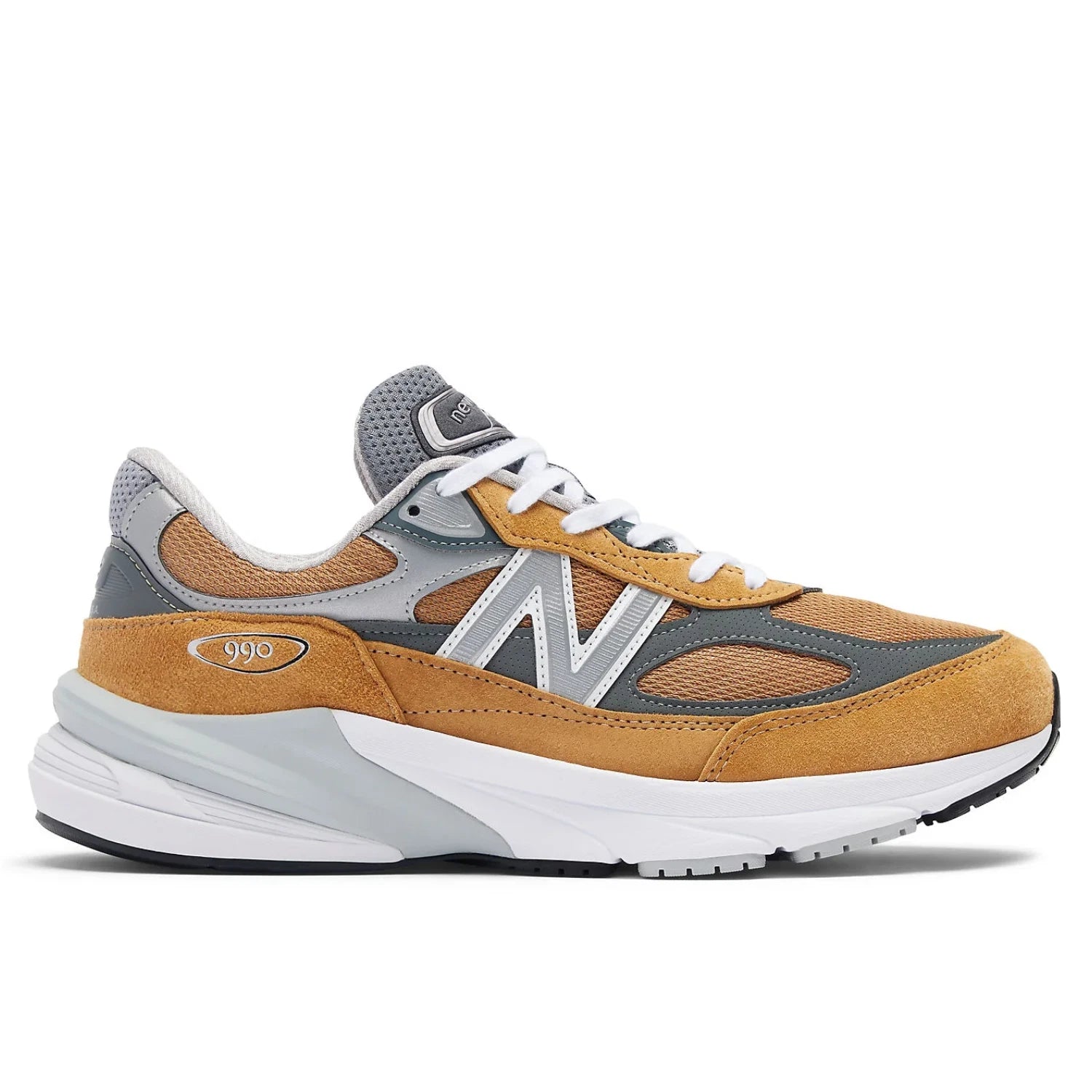 Мужские коричневые кроссовки New Balance 990v6 U990TN6, производство США, GAL1408 New Balance, коричневый — фото 2