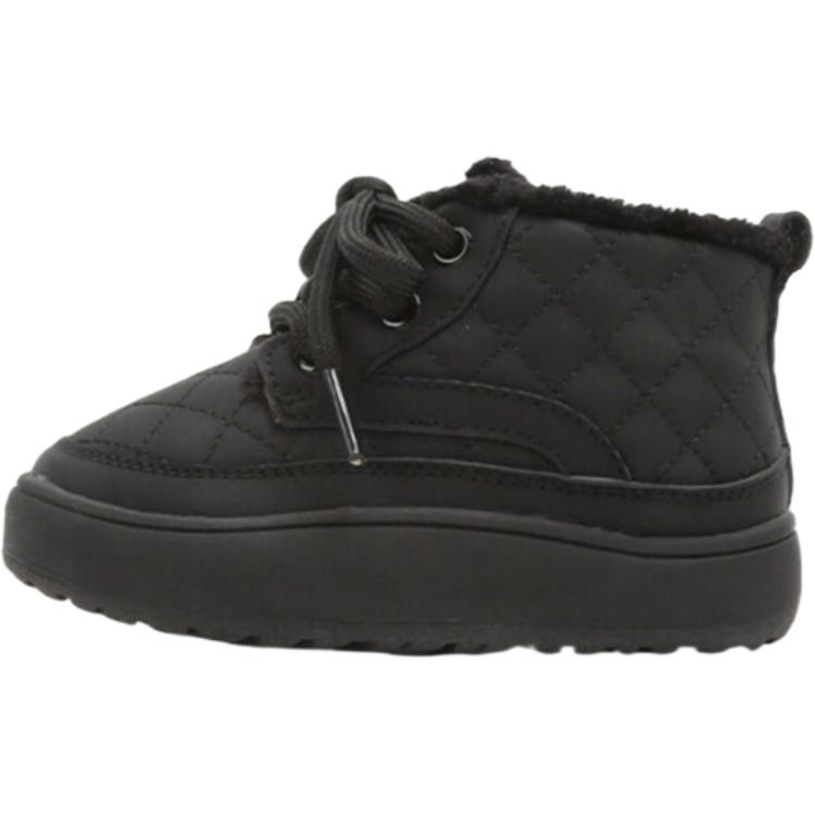 

Теплые нескользящие детские туфли Crew Toddler Shoes MAIBUXIONG, черный