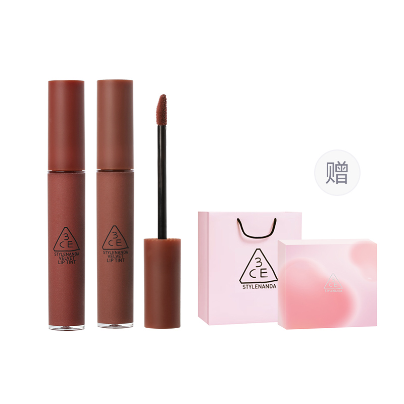 

Вельюровая жидкая помада матовый легко растушевывается осветляющий 2 шт 3CE