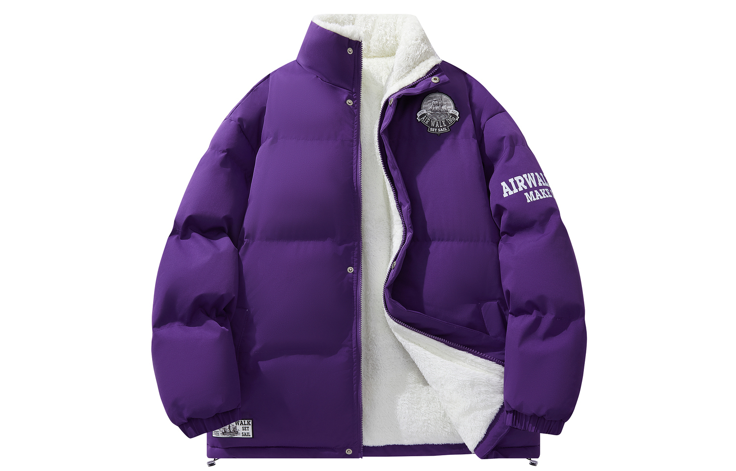 

Airwalk Пуховик Unisex, Dark Purple (Sherpa Upgraded)