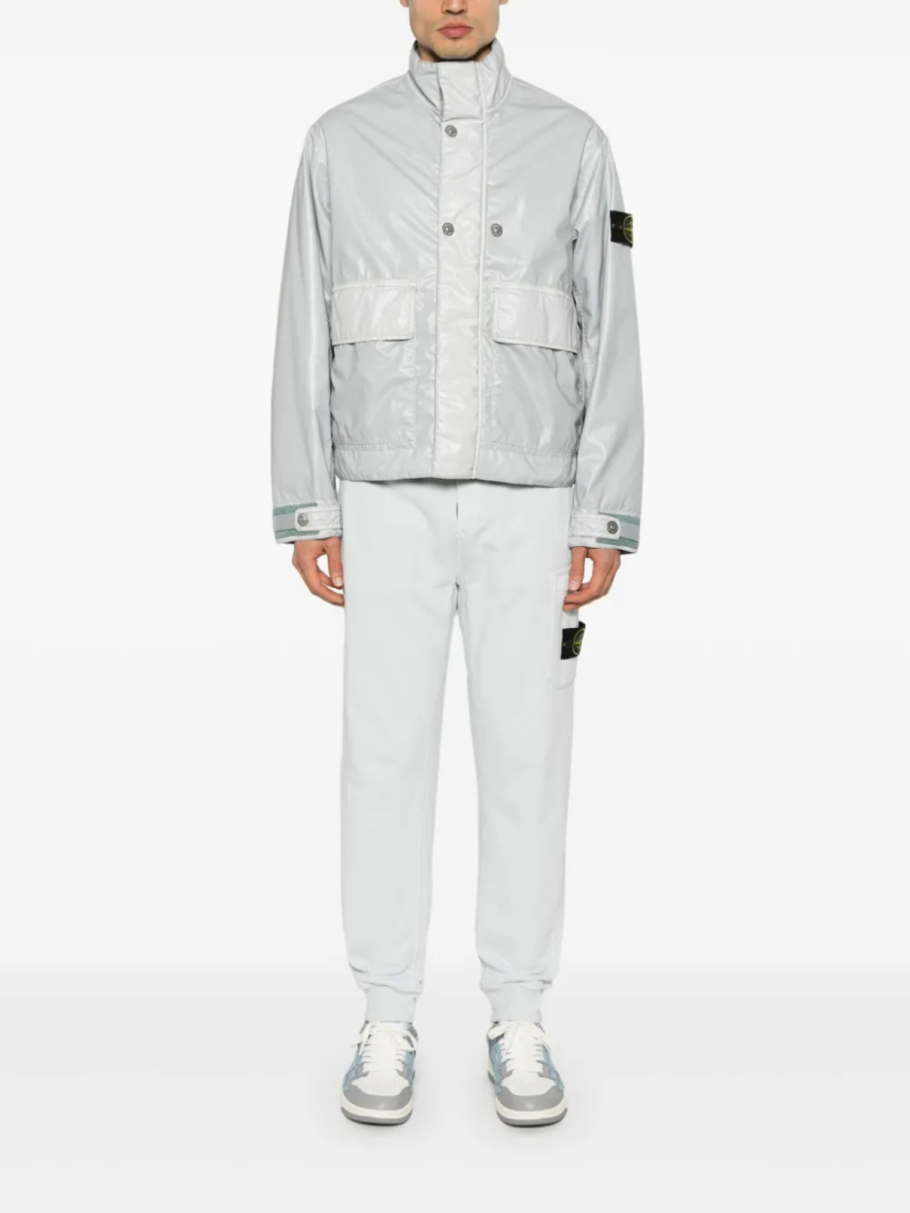 Спортивные штаны с значком компаса Stone Island, синий — фото 2