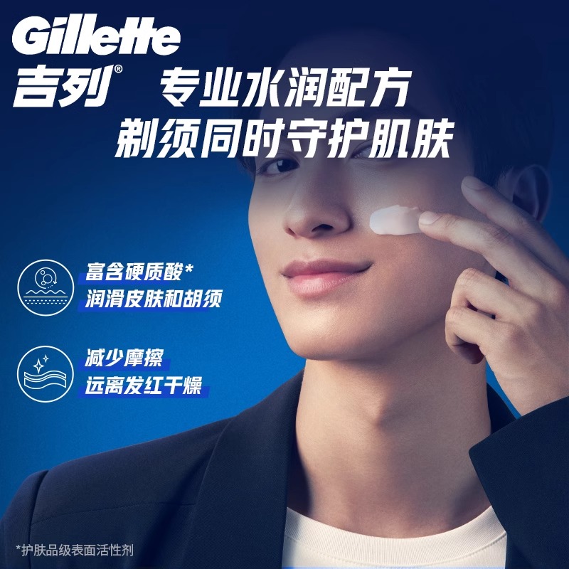 Пена для бритья Gillette Foamy с лимонным ароматом, 50 г х 6 — фото 4