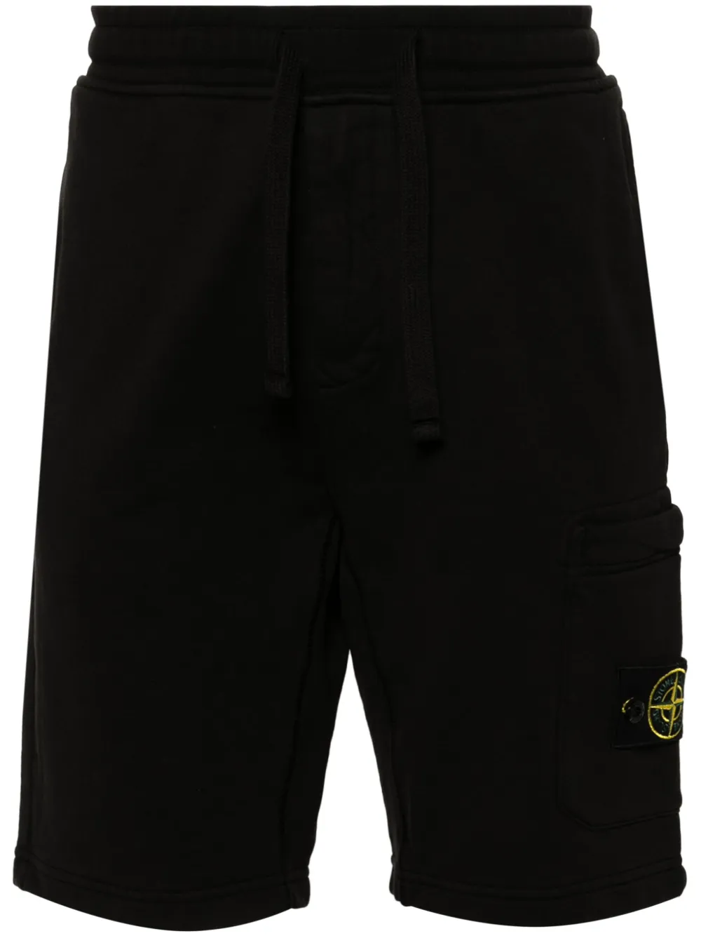 

Спортивные шорты с нашивкой Compass Stone Island, черный