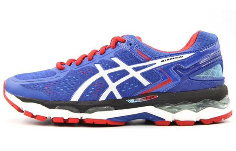 

Кроссовки мужские Gel-Kayano 22 с низким верхом, синие/красные Asics